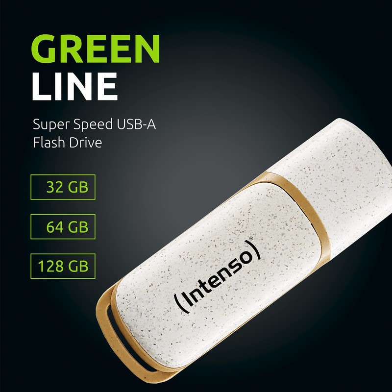 Intenso USB Stick USB 3.2 Gen 1x1 Green Line 64GB