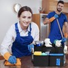 Ytonet Cleaning Caddy, Water Resistant Cleaning Supplies Organizer with Handle,