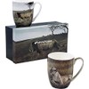 Robert Bateman Lions Set of 2 Mugs