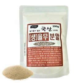 첨가물없는 국산 100% 생 율무가루 200g 100% Korean Organic Job's Tears Powder 200g Without Additives