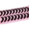 False Eyelashes Wispy Mink Lashes 18mm Strip Lashes Natural Look