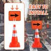 UCandy 6 Pcs Thickening Traffic Cone Sig, Traffic Cone Top