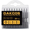 DAKCOS T10 Torx Bit Assortment from S2 (Length: 25 mm,