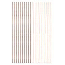 Copper Soldering Rods Low Temperature Copper Welding Rods Phosphorus Copper 20-Piece Welding Rod Round Phosphor Copper Welder Consumables for Air Conditioning Refrigerators