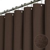 BTTN Extra Long Shower Curtain - 72x84 Inches Long Linen
