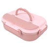Stainless Steel Insulated Lunch Box 4 Grid Corrosion Prevention Rustproof