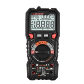 HT118E Digital Multimeter Auto Range Multi-Meter 20,000 Counts True RMS Measuring AC/DC Voltage & Current Resistance tance Frequency Temperature Continuity Duty MAX/MIN Mesaurement