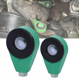 Manual Gear Shift Cable Linkage Bushing for Fiat 500 2007-2023 Abarth Turbo Grande Punto, for Ford KA Both end Repair Kit Selector Shaft Gear Shift Transmission Cable Connector End Catch 2PCS