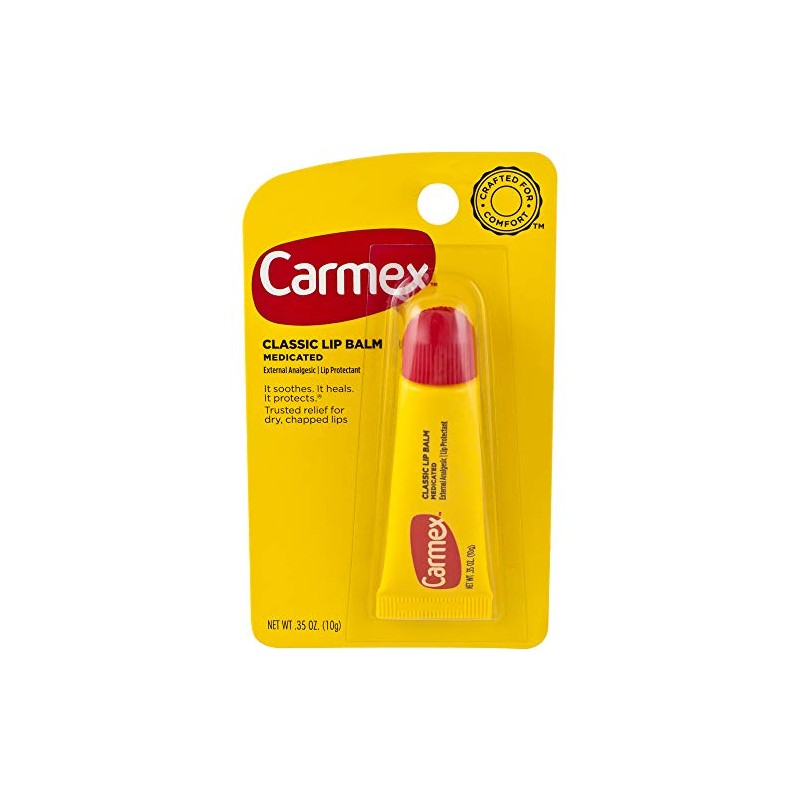 Carmex Bálsamo labial, 0.35 onzas, paquete de 2