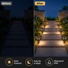 12-LED Solar Ground Lights for Outdoor Landscaping – IP65 Waterproof