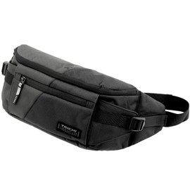 RS Taichi RSB285 Motorcycle Body Bag, Waist Pouch, Touring Waist Bag, Unisex, Adult CHARCOAL