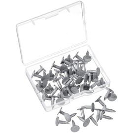 Galvanised Roofing Nails 13 mm Felt Clout Nails Felt Nails for Wood Shed Tiles (Pack of 65g)