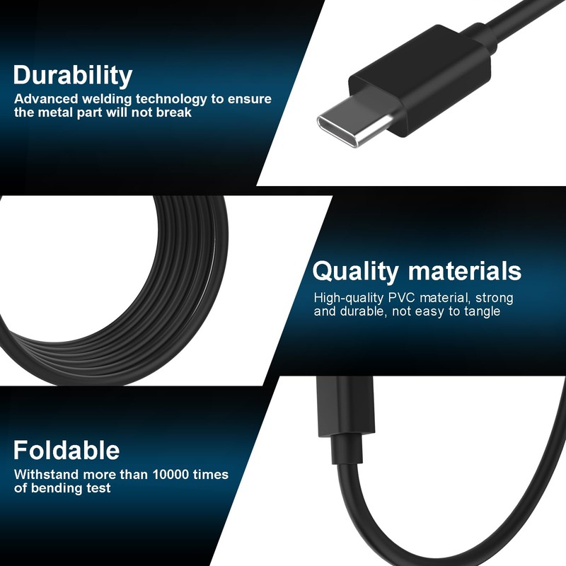 Type C Charging Cable Compatible with JBL Charge 4, Charge
