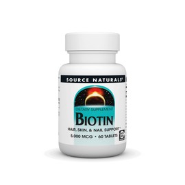 Source Naturals Biotin 5,000 MCG • 60 Tablets