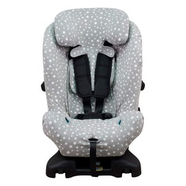 JYOKO Kids Cover Compatible with Axkid Minikid, Kidzone, Duofix, Rekid (White Star)
