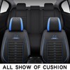 OUTOS Luxury Leather Auto Car Seat Covers 5 Seats Full
