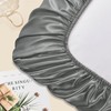 Manyshofu Satin Pillowcases for Hair Protection - 1Pcs Grey Pillow