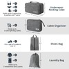 NICOSHOW 7 Set Compression Packing Cubes, Packing Cubes Travel Organizer,