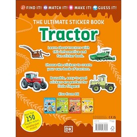 DK Ultimate Sticker Book Tractor