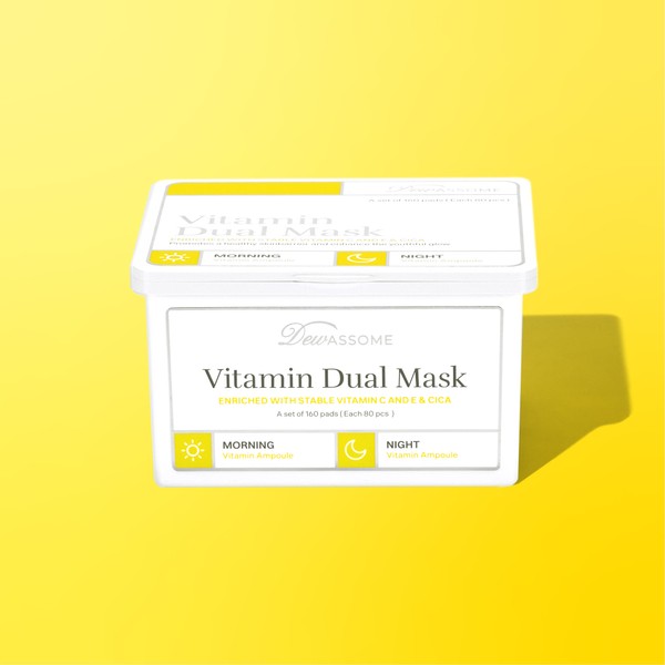 Dewarsome Vitamin Dual Mask (80 sheets in the morning /
