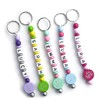 LALALO Butterfly Keyring with Name Engraving - Gift Pendant and