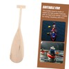 Operitacx Comfort Canoes Paddle Unisex Wood Oar for Lightweight Design