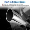 AUTOSAVER88 3 Inch Inlet Exhaust Tip, 3" Inlet 6" Outlet