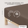 Schlafgut Pure Boxspring Fitted Sheet 90 x 190 cm to