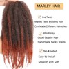 105 Strands Marley Twist Braiding Hair 12 Inch Marley Twist