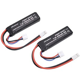 G-FORCE GFG991 FIRST SHOT LiPo 7.4V 450mAh for Handguns (Pack of 2)