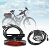 Bike Headlight Taillight Set High Brightness LED Front and Back