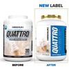 Magnum Nutraceuticals Quattro Whey Protein Powder, Vanilla Soft Serve Ice