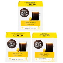 Nescafe Dolce Gusto Exclusive Capsule, Rich Blend 16 P x 3 Boxes [Regular Coffee]
