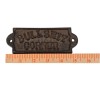 Cast & Timber Co. Bullshit Corner Cast Iron Sign Rustic