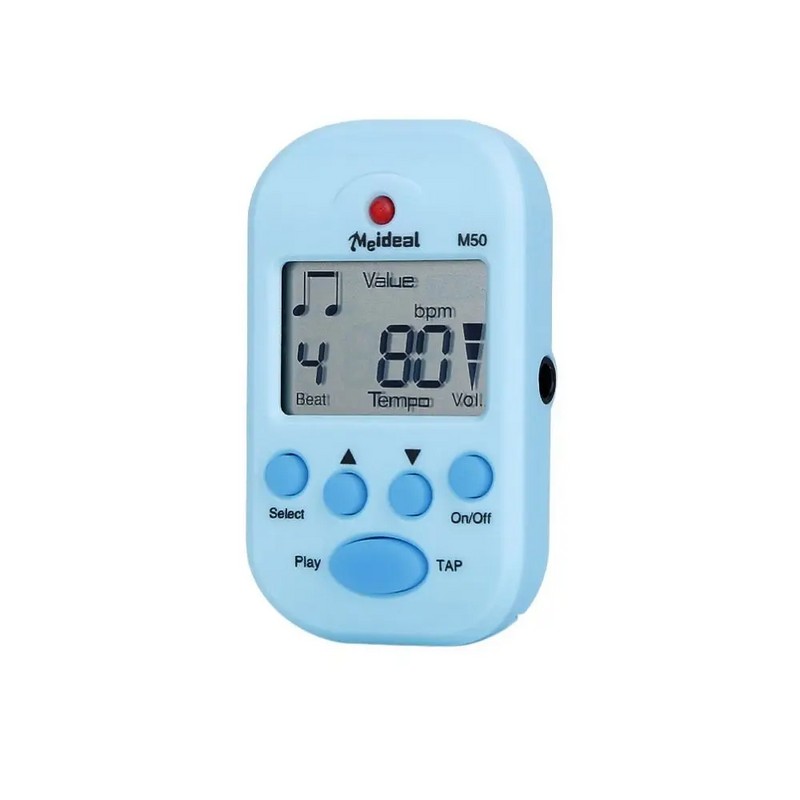 Mini Digital Metronome for Music Practice – Clip-On LCD Tempo