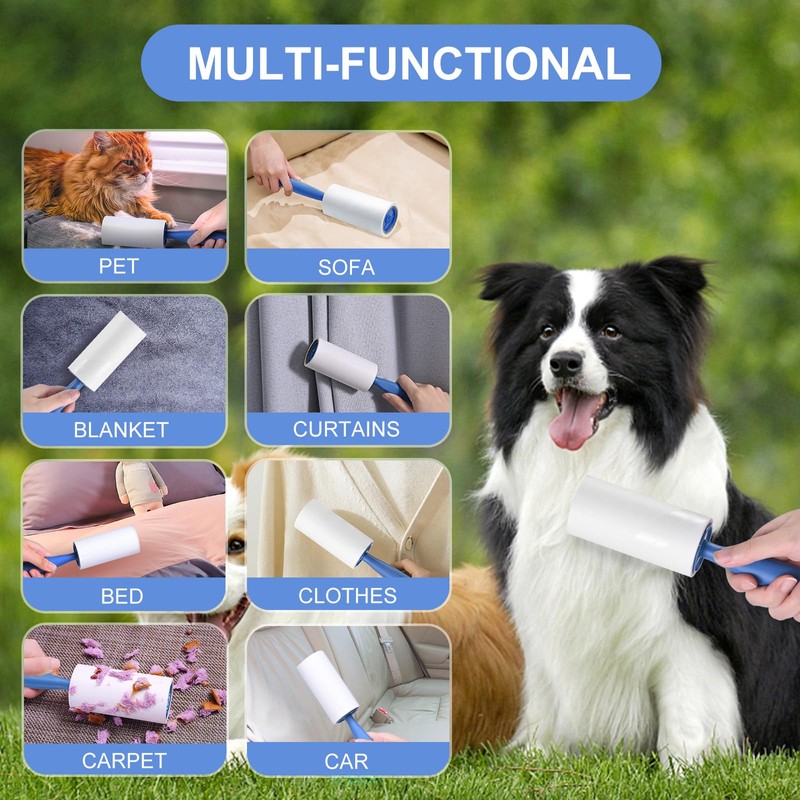 Lint Roller, Extra Sticky Lint Roller for Removing Lint and