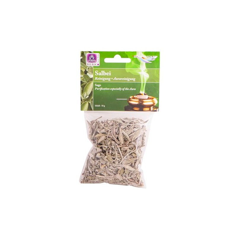 Sage Leaves Officinalis 10 g - Berk Incense Scented Woods,