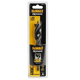 DeWALT DT90242-QZ Wood Drill Bit 22 x 152 mm Black/Yellow