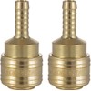 Poppstar 2x Quick Coupling Compressed Air NW 7.2 with Hose