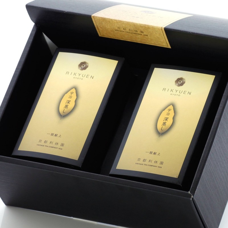 Kyoto Rikyuen uji-huka-302 Uji Deep Steamed Tea, 1.1 oz (30