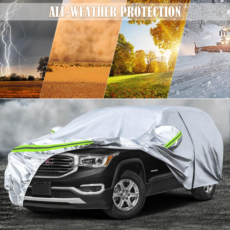 Waterproof Car Covers Replace for 2017-2025 GMC Acadia, 6 Layers