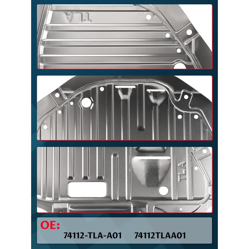 Engine Splash Shield Guard Compatible with CR-V CRV EX EX-L