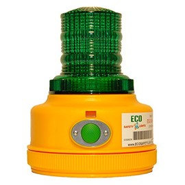 P16LM Green Portable 4-Functions Personal Safety Lights 16 LED Warning Safety Beacon Truck Trailer Boat