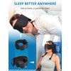SARISUN Travel Pillow for Airplanes, Upgraded Airplane Pillow with 3D