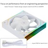 Thermalright TL-M12RW 120mm ARGB CPU Fan, with 1500RPM Speed, White