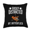 Balisong Flipping Gift Butterfly Knife Training Throw Pillow
