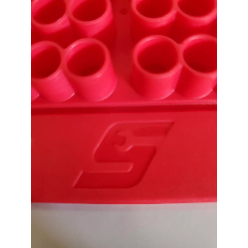 Snap-on Snap On Tools RED BITS Holder Organizer 1 piece
