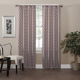 Eclipse 16001037095SPC Radnor Trellis Thermaweave Printed Panel,Spice,37x95