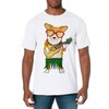 Corgi Hawaiian Costume Playing Ukulele Summer Shirt Gifts Men Women