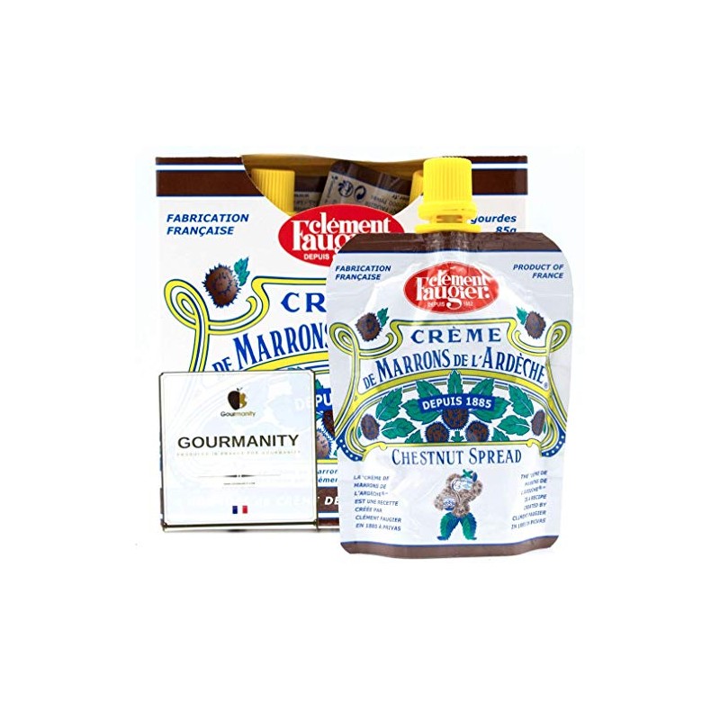 Clement Faugier Chestnut Spread From France 3oz (Pack of 4)